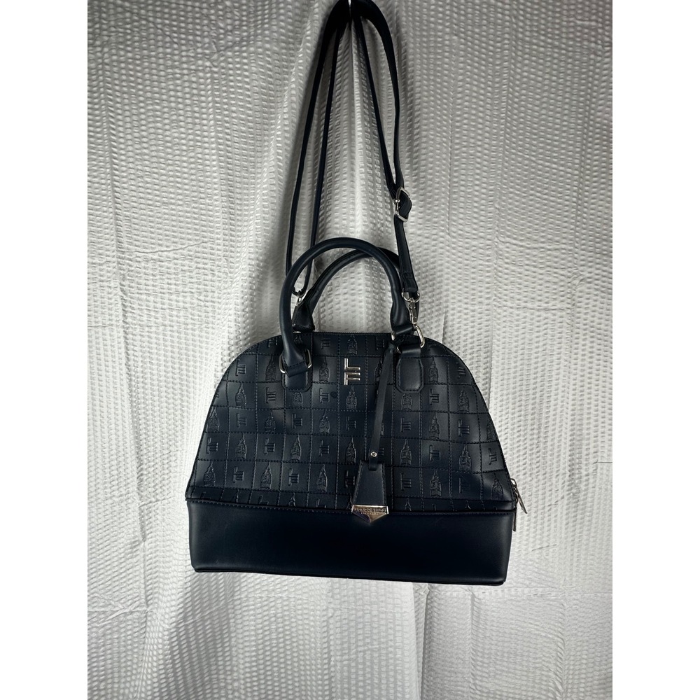 London fog Kate dome satchel‎ Navy Blue